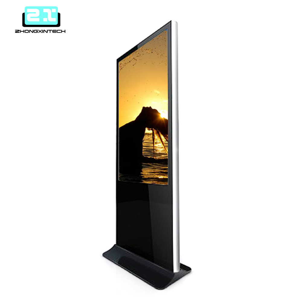 portable digital signage 43 Inch FHD 1080P Promotion LCD Advertising Display Usb Display Restaurant Digital Menu