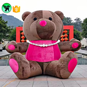 Holiday Outdoor Giant Inflatable Animal Model Customized Festival Event Inflatable Bear For Event A5269