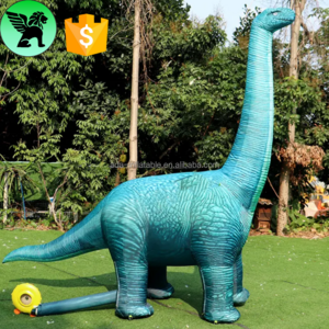 Holiday Event Party Inflatable Dinosaur Customized 10m Promotional Event Inflatable Cartoon Mascot For Club A10640