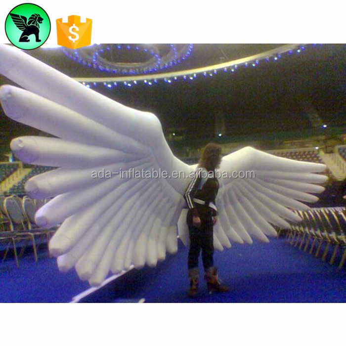 Performance show party event decoration inflatable wing costume ST334