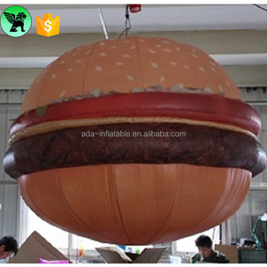 Promotional Burger Inflatable Customized Exhibition Event Advertising Inflatable Burger Model A8242