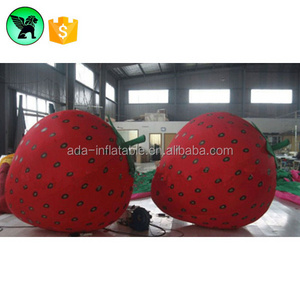 Advertising Fruit Customized Inflatable Promotion Strawberry Model For Sale A2105