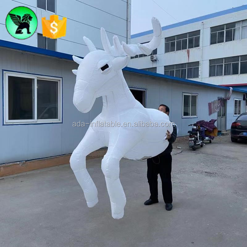 Stage Inflatable Reindeer Costume Customized Parade Reindeer Costume Inflatable For Event A7012