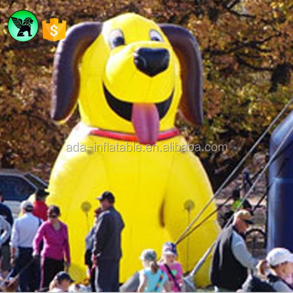 Hot selling cartoon inflatable , inflatable animal cartoon , custom Inflatable giant dog model ST246