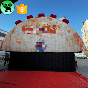 6m Giant Inflatable Taco Customized 19.68ft Event Food Inflatable Decoration For Festival Advertising A9525