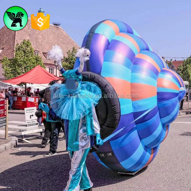 Walking Snails Costume Inflatable Customized Holiday Parade Event Inflatable Snails Costume A5279