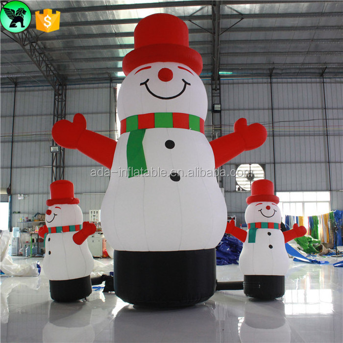 2m Inflatable Snowman Giant 5m Santa Customized Claus Model For Christmas Y21