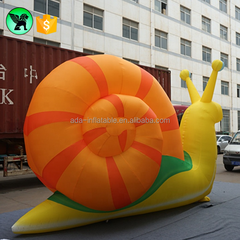 Giant Inflatable Snail Customized Kids Event Snail Costume Inflatable For Advertising A7300