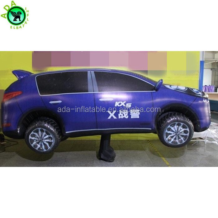 Car exhibition advertising model inflatable moving car costume for sale  ST989