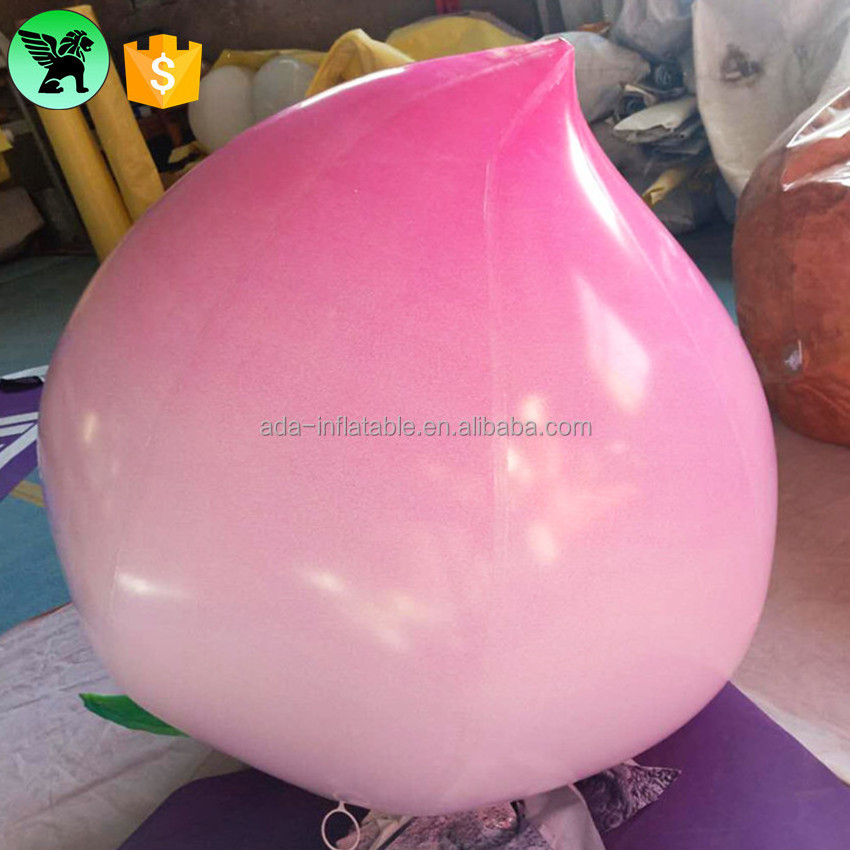 2m Event Inflatable Peach Customized Promotional Giant Peach Inflatable For Advertising A7948