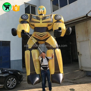 Event Advertising Giant Bumblebee Inflatable Robot Customized Inflatable Bumblebee Costume A4742