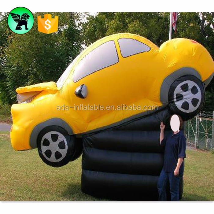 Car Promotion Inflatable Replica Customized Advertising Inflatable Open Car Model A1388