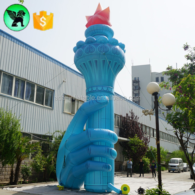 Inflatable Torch Customized 5m Giant Torch Inflatable For Event A6053