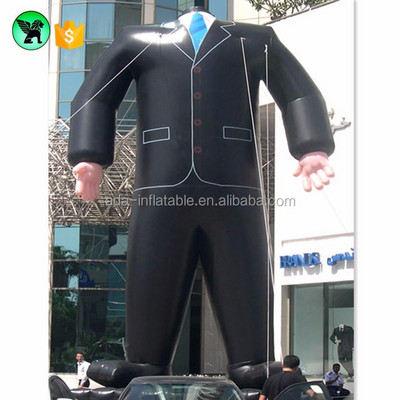 Shopping mall clothes promotion giant replica inflatable suit for advertising ST430