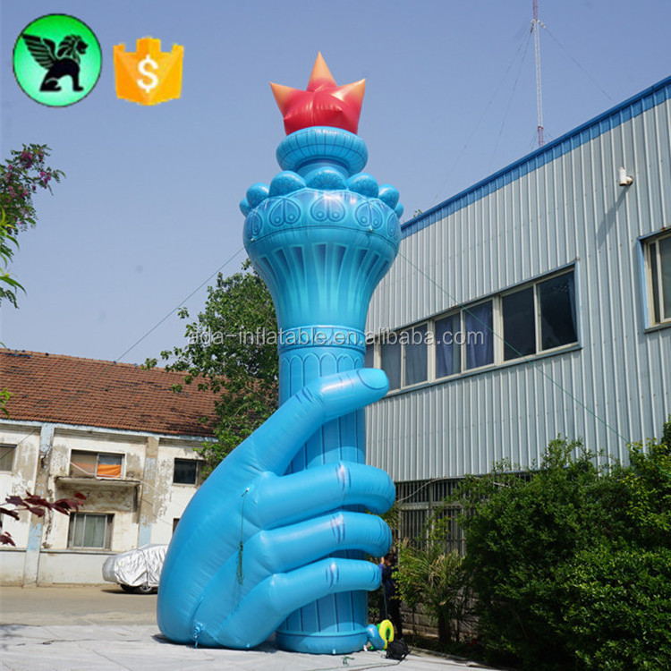 16ft Torch Inflatable Customized Advertising Inflatable Torch For Promotional A6054