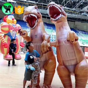 Good Manufacture Event Parade Dinosaur Cartoon Inflatable Giant Mascot Customized Inflatable Dinosaur Costume A1034