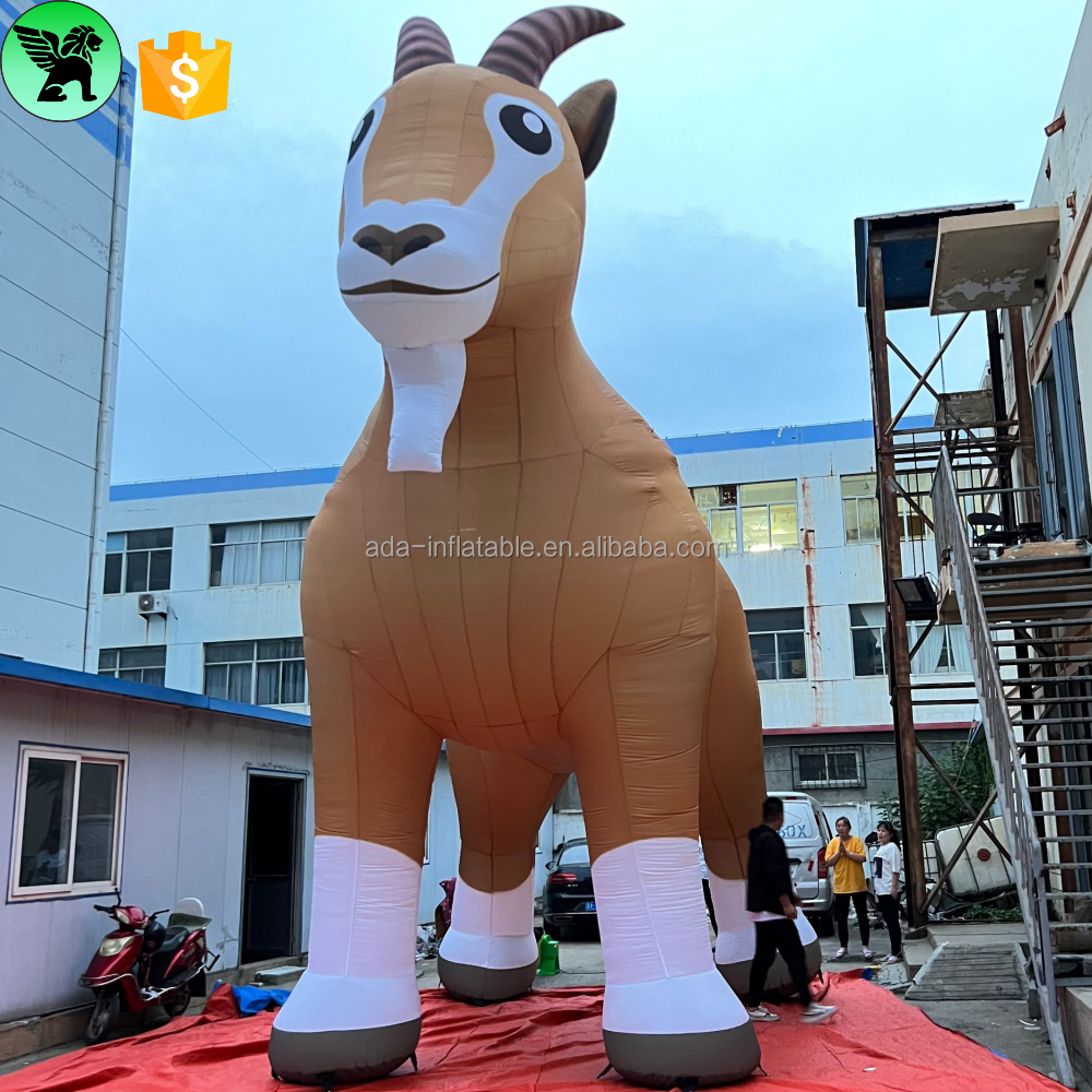 Festival Event Decoration Inflatable Animal Customized Giant Animal Inflatable Goat For Holiday Advertising A10148