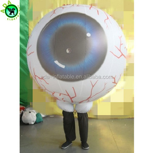 Inflatable eye ball walking costume for carnival parade advertising decoration ST982