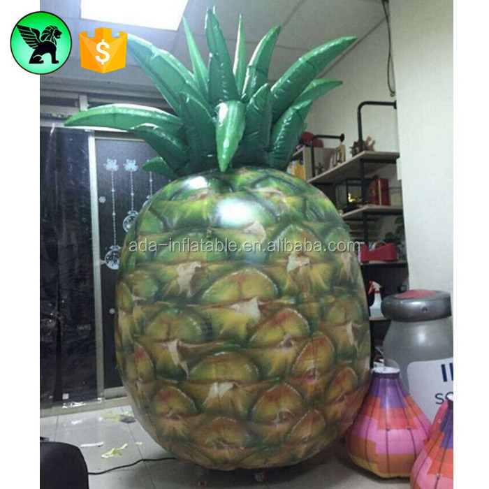 Advertising fruit model decoration giant inflatable pineapple for event ST543