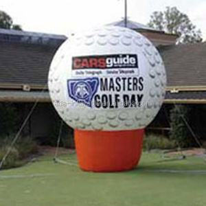 Giant Inflatable Golf Ball Customized 3m Advertising Golf Ball Inflatable For Sale A355