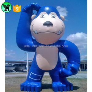 Sport season stage decoration giant cartoon model inflatable leopard / inflatable panther ST200