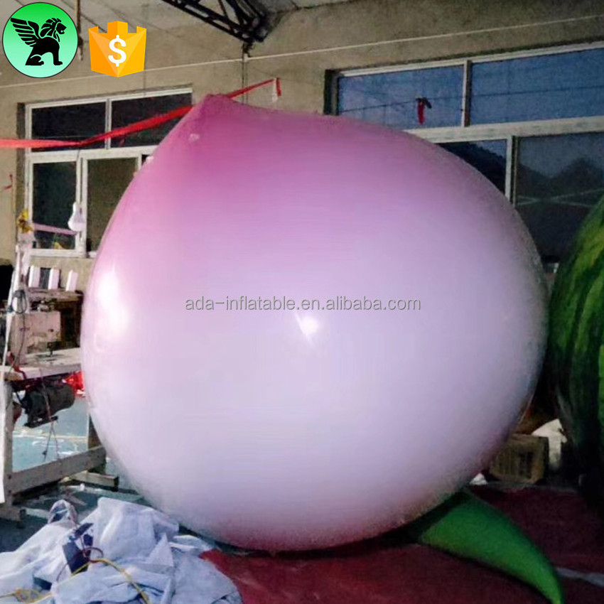 2m Event Inflatable Peach Customized Promotional Giant Peach Inflatable For Advertising A7948