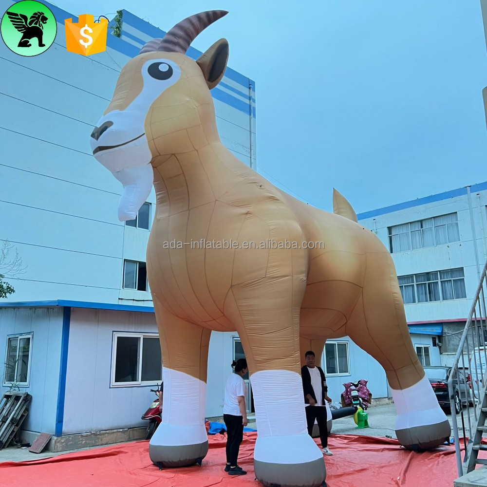 Festival Event Decoration Inflatable Animal Customized Giant Animal Inflatable Goat For Holiday Advertising A10148