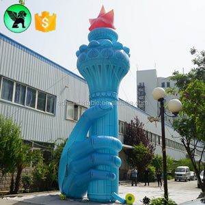 Inflatable Torch Customized 5m Giant Torch Inflatable For Event A6053