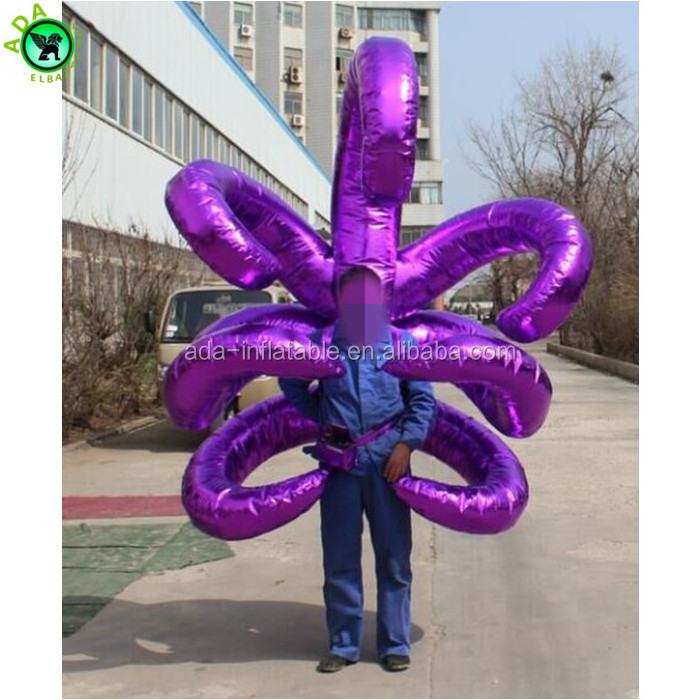 Walking inflatable costumes moving inflatable fox tail costume ST905