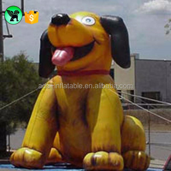 Hot selling cartoon inflatable , inflatable animal cartoon , custom Inflatable giant dog model ST246