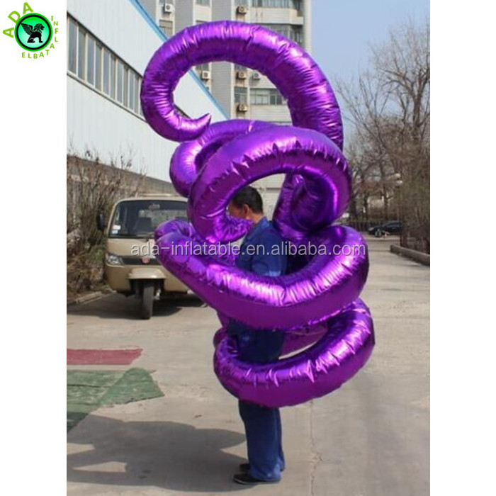 Walking inflatable costumes moving inflatable fox tail costume ST905