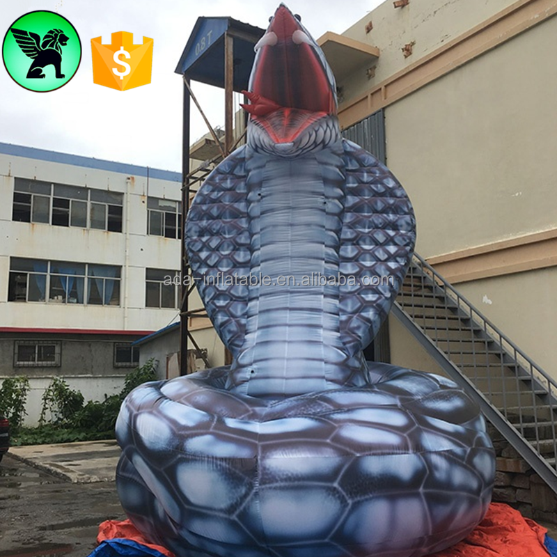 16ft High Promotional Snake Inflatable Customized Event Giant Inflatable Snake For Club Advertising A7175