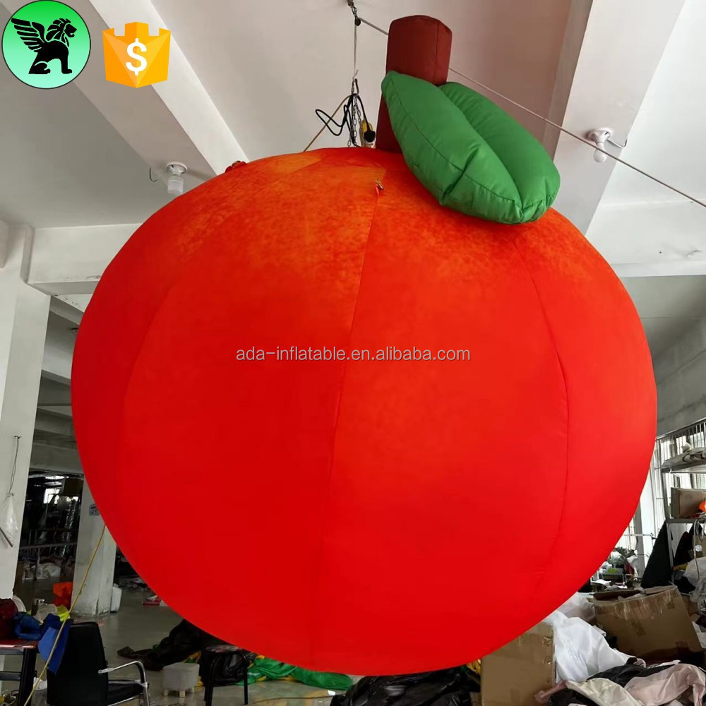 Giant Promotional Inflatable Fruit Peach Customized Party Decoration Inflatable Peach For Festival Advertising A9899