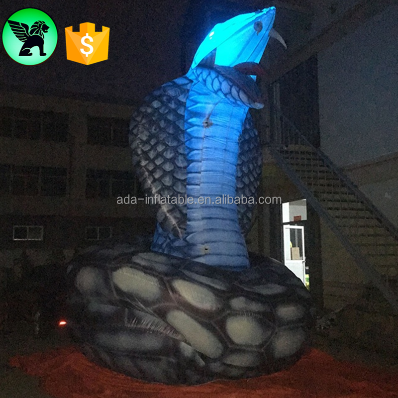 16ft High Promotional Snake Inflatable Customized Event Giant Inflatable Snake For Club Advertising A7175