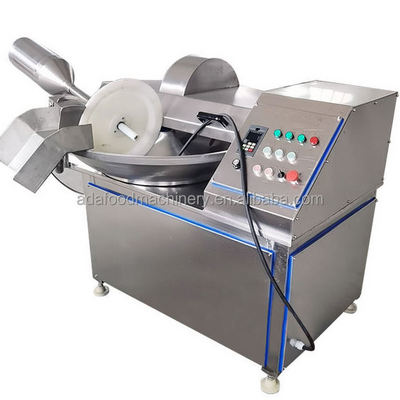 Ada 20L 40L 80L 125L Salad Onion Chopper Cutter Bowl Machine Price Meat Bowl Cutter