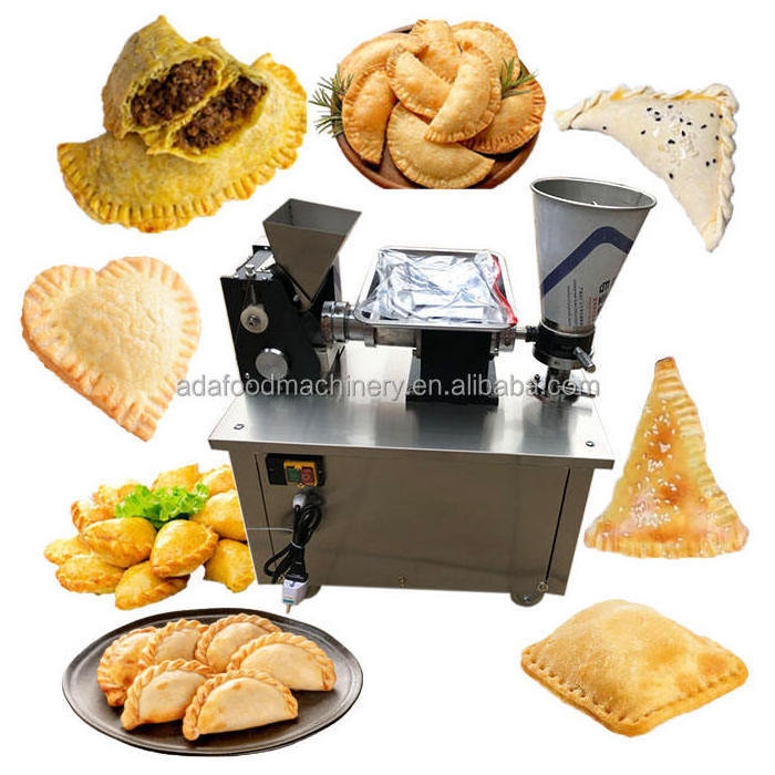 Commercial automatic small big empanada samosa dumpling maker making machine for sale