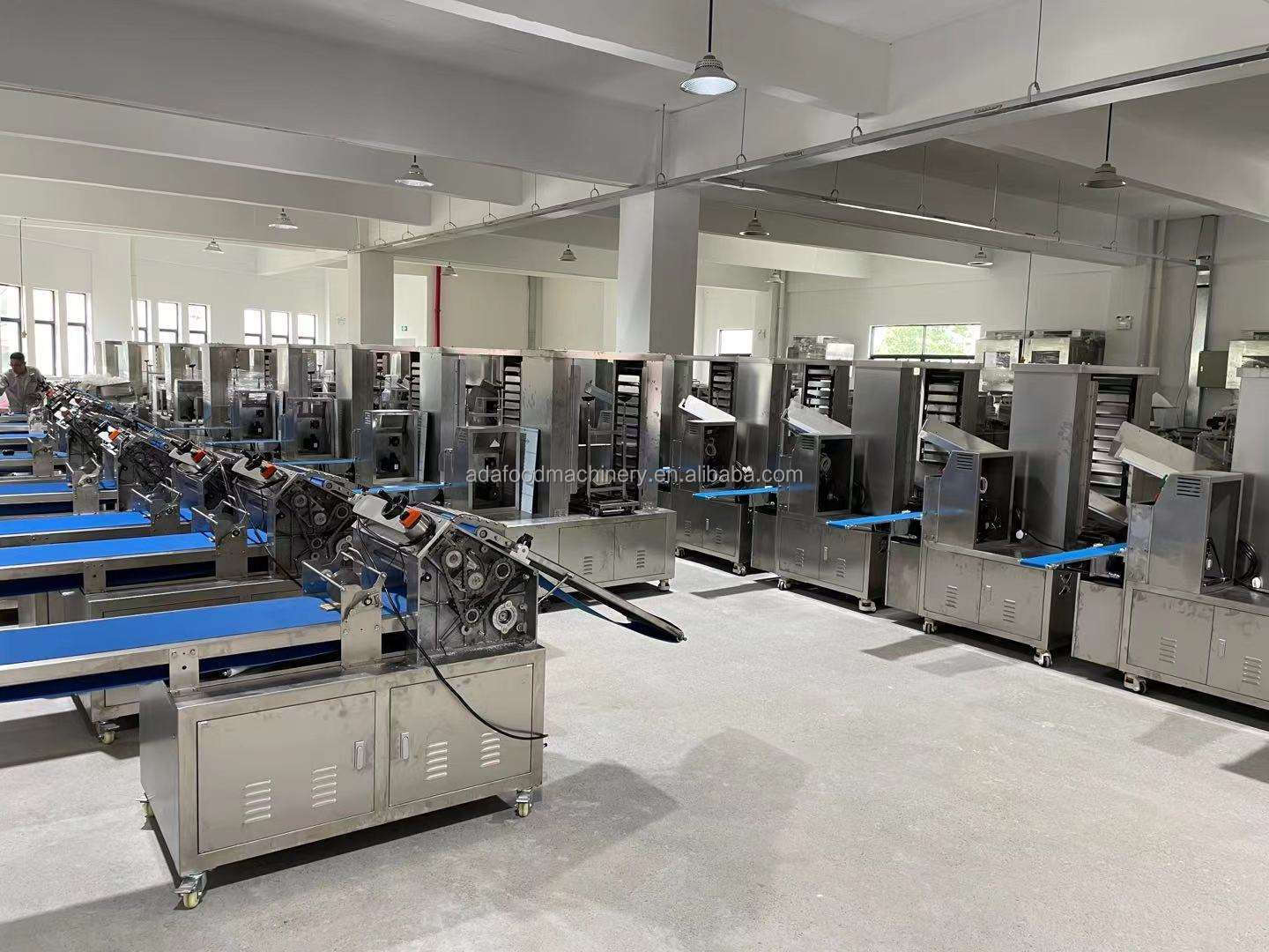 Ada industrial pizza naan making machine automatic pizza production line pizza bread making machine