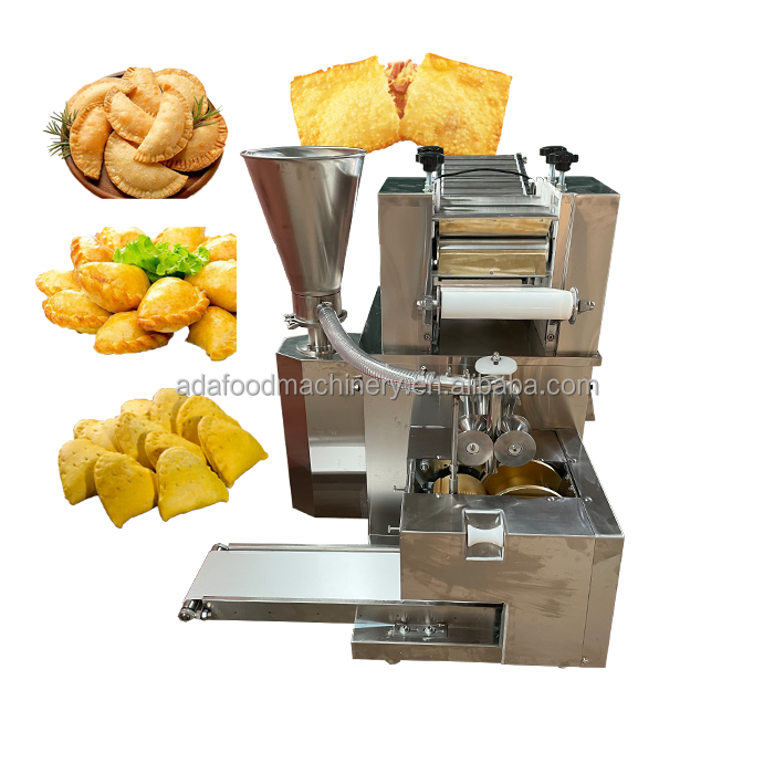 Commercial automatic small big empanada samosa dumpling maker making machine for sale