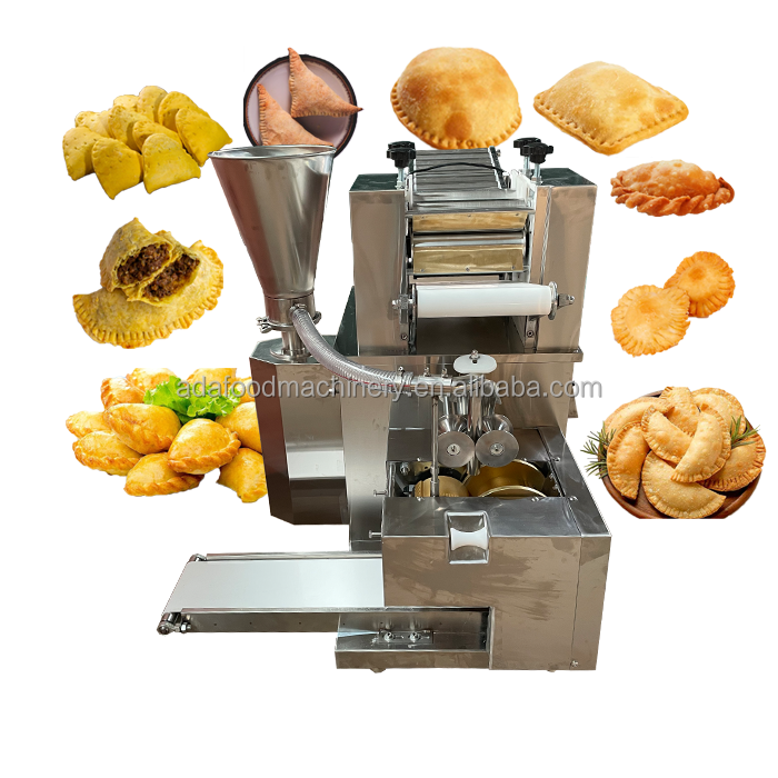 Commercial automatic small big empanada samosa dumpling maker making machine for sale