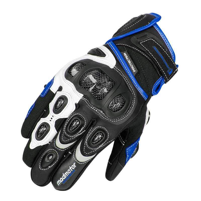 Rider Bike New Design Riding Leather Gloves Motorcycle Breathable Motorbike Sports Winter Gloves