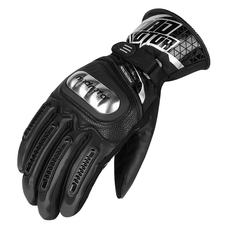 Racing 2023 Best Real Leather Motorcycle Gloves Men Women Racing Winter Gloves New Gloves