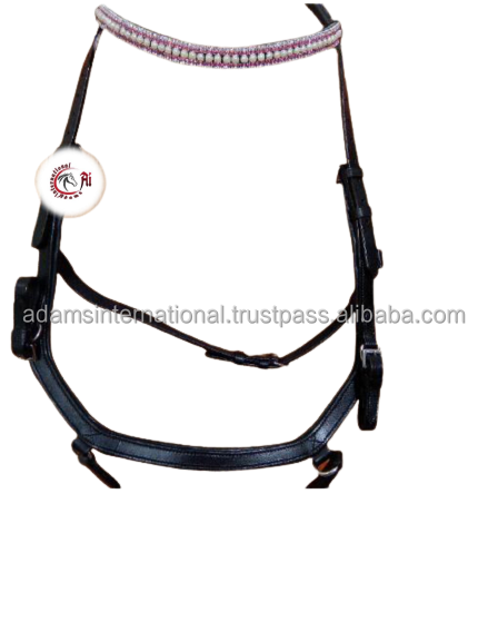 Best  Quality Leather Horse Side Pull Bitless Bridle  With Comfortable Headpiece And Noseband  wholesaler manufacturer