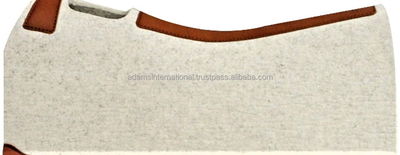 Good Quality felt saddle pad western felt pad horse riding saddle | wool felt western horse saddle pad for horse wholesale