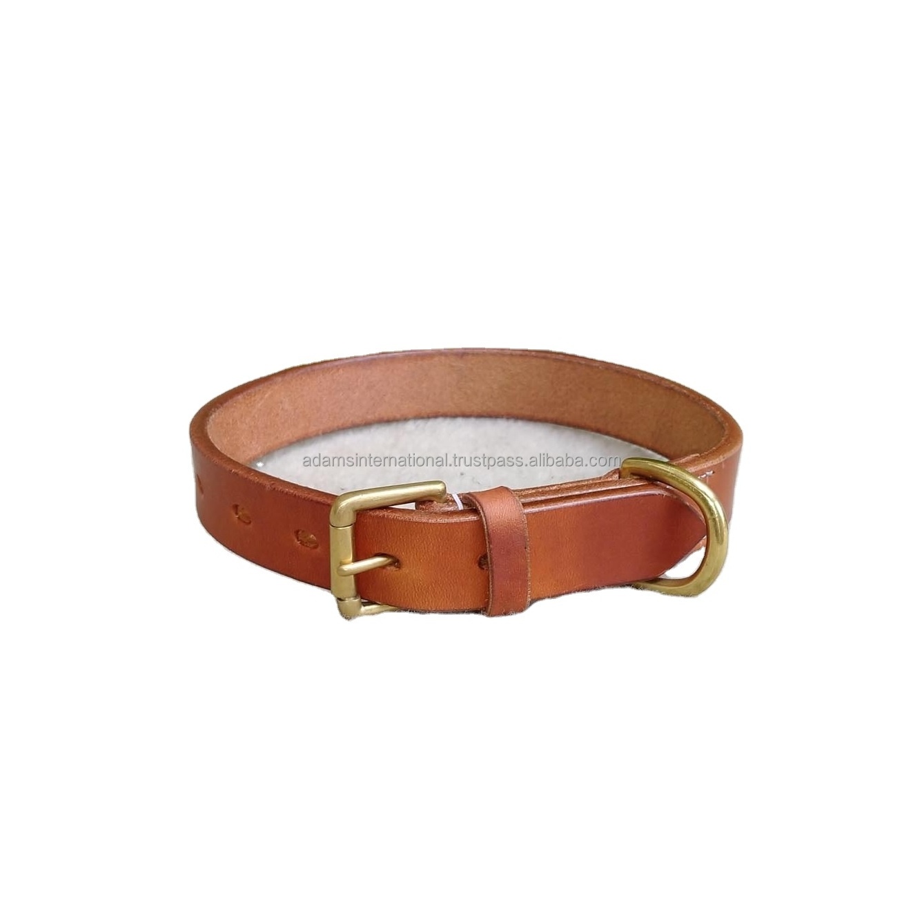 Leather Dog Collars and Leashes of the Highest Quality Strong Cow Harness Leather of Oily Full Grain mm thick