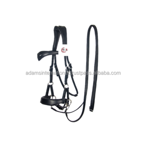 Best  Quality Leather Horse Side Pull Bitless Bridle  With Comfortable Headpiece And Noseband  wholesaler manufacturer