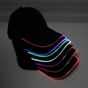 event Factory Sell 7 Colors Flashing Light Up Led Halloween Hats that lights up For Concert Party decoration