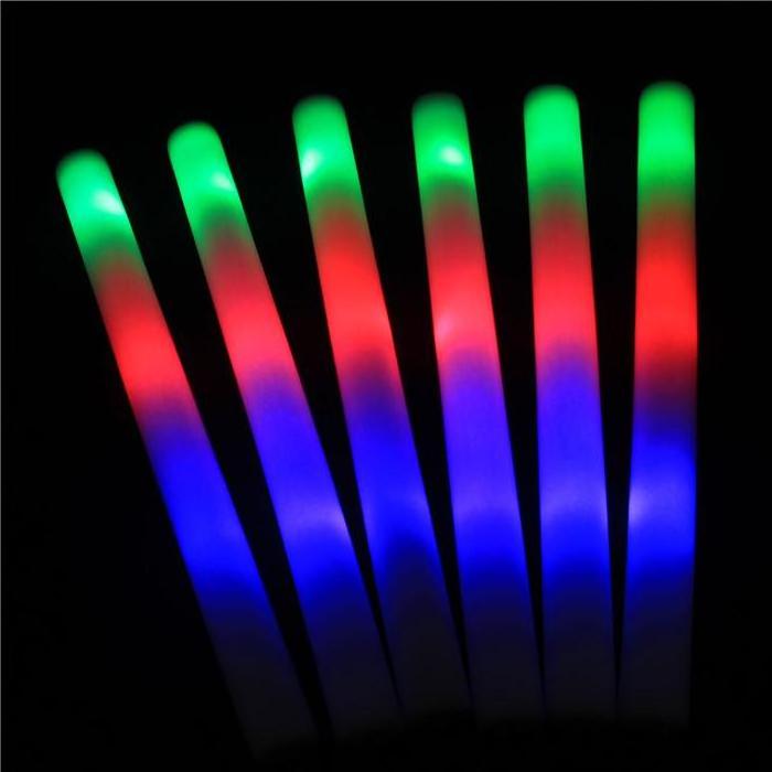 Dasheng Hot sales Custom Wholesale OEM Multi Color Flashing Foam LED Light Baton Sticks Led Foam Glow Stick