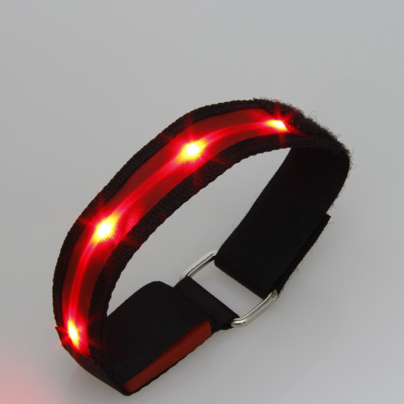 Light up bracelet glow sports led safety arm band for running