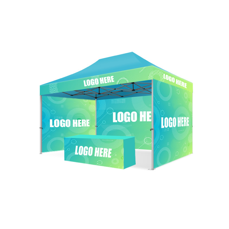 Custom hotet 10X20 Advertising Aluminum Waterproof Folding Gazebo Event Stretch Outdoor Pop Up Canopy Food Event Trade Show Tent