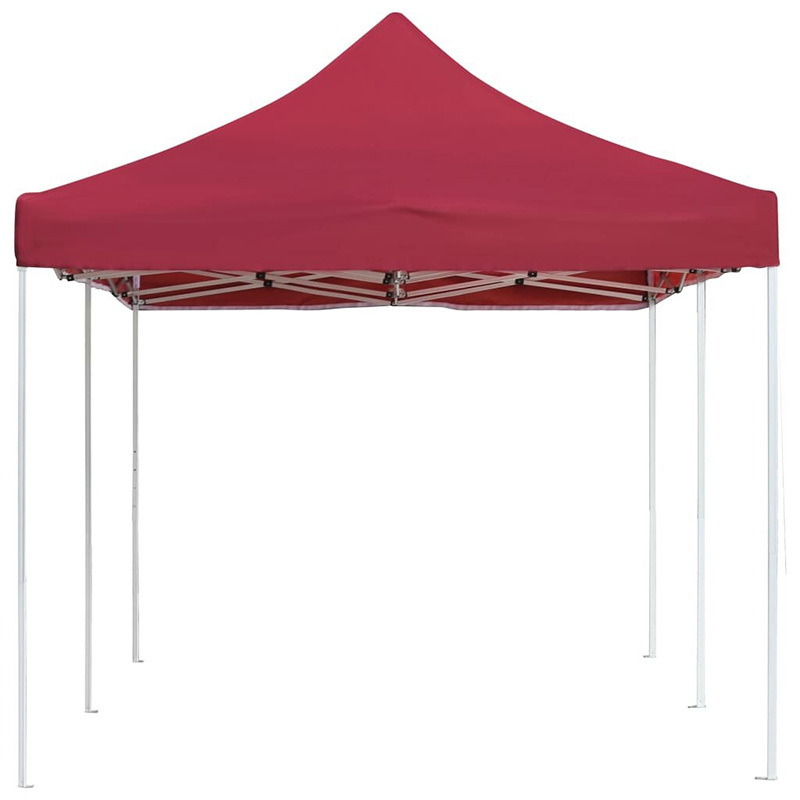 10x10 Pop up Canopy Tent with Church Window Sidewalls Perfect for Trade Shows and Outdoor Events